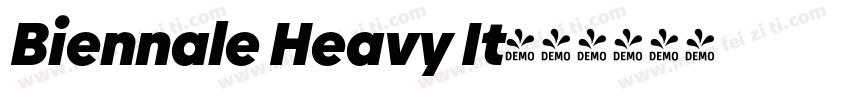 Biennale Heavy It字体转换